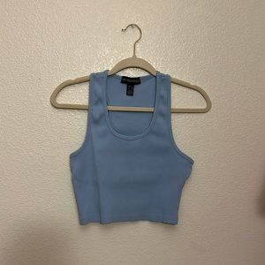Blue Cropped Tank Top (!NEVER WORN!)